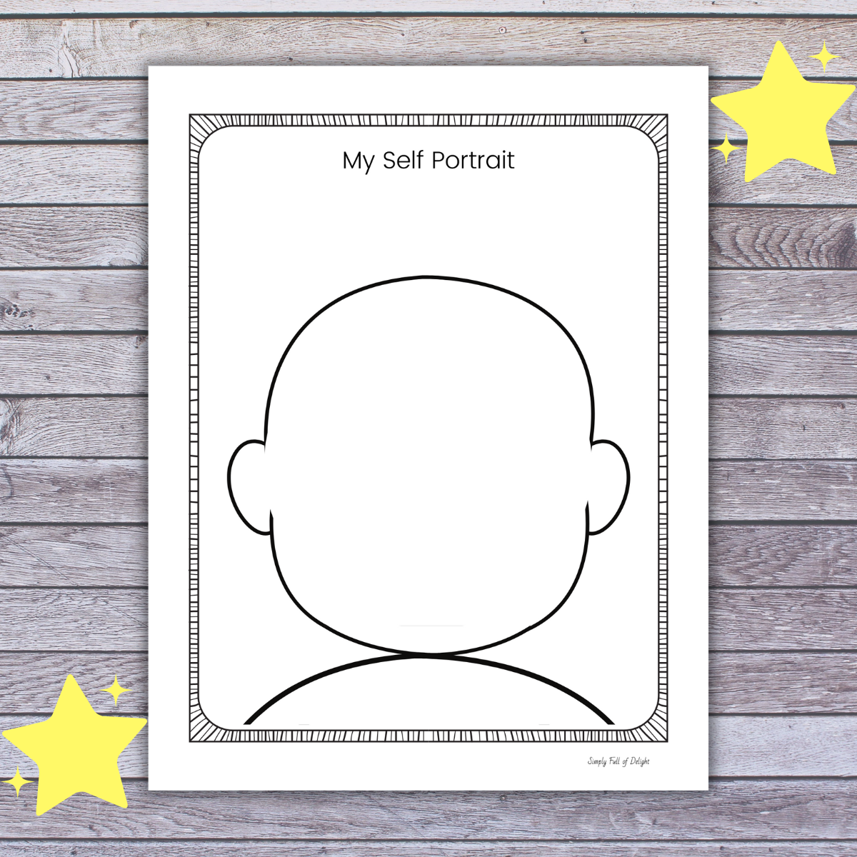 all-about-me-self-portrait-free-printable-simply-full-of-delight