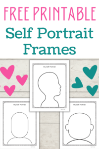 All About Me Self Portrait (Free printable!) - Simply Full of Delight