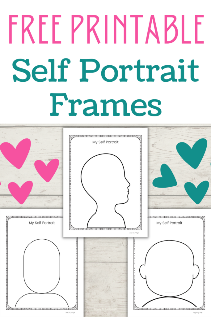 Preschool Self Portrait Template