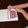 Apple Stamping - An Apple Basket Craft for Preschool