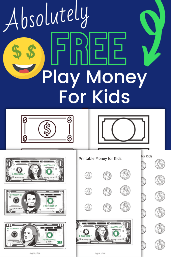 Free Play Money for Kids - Find 5 classroom fake money printable PDFs that are totally free! Get your free printable money for kids here.