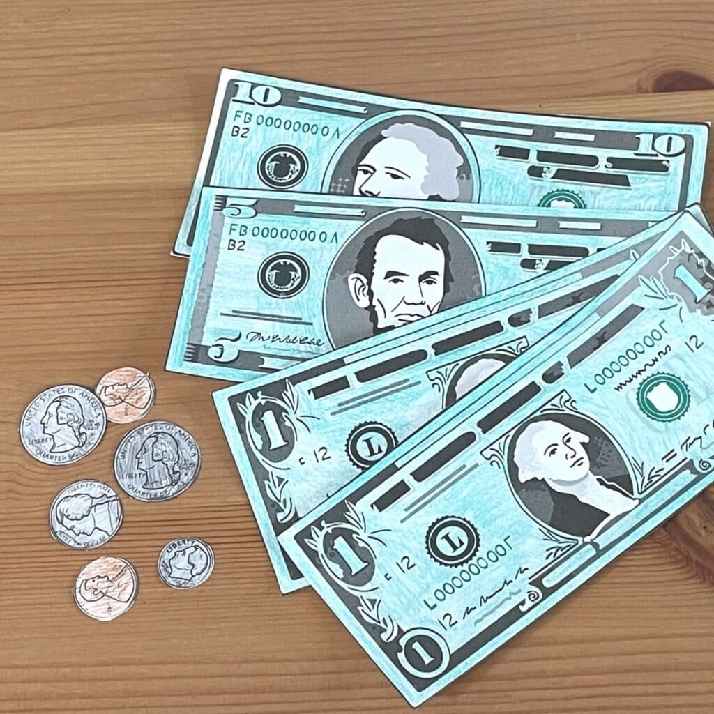 best classroom fake money printables 5 free templates