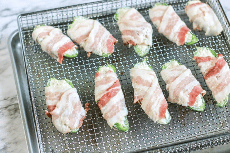 air fryer jalapeno poppers by love on a plate