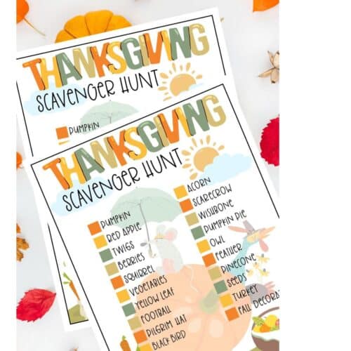 61 Free Thanksgiving Printables for Kids (Amazing Freebies!)