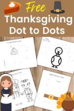 Free Thanksgiving Dot to Dot Printables - Simply Full of Delight