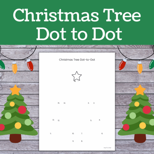 Free Christmas Dot to Dot Printables (Instant Downloads!)