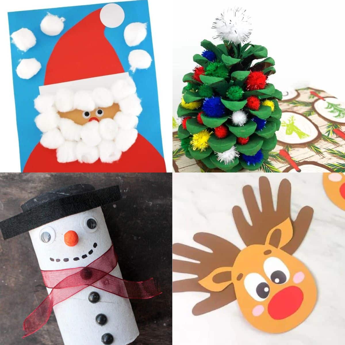 53 Easy Christmas Crafts for 4 Year Olds Simply Full of Delight