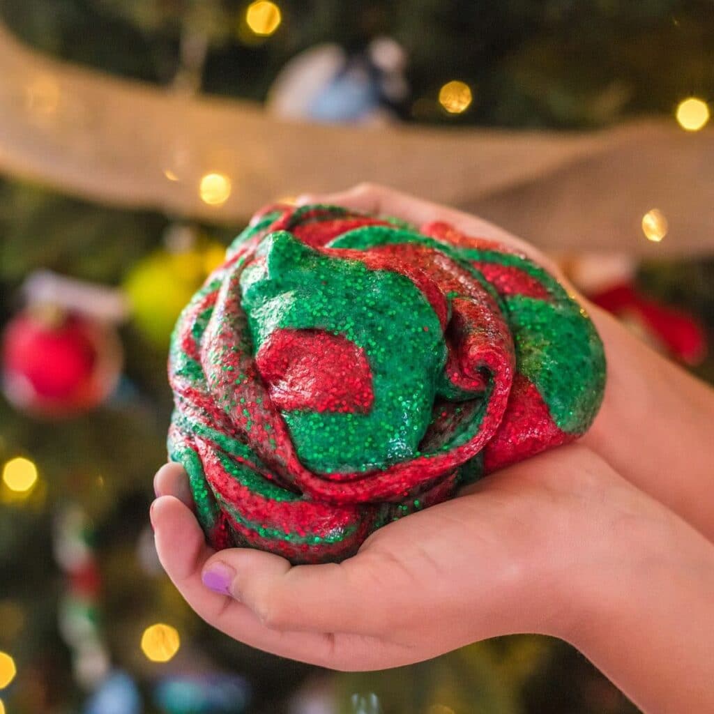 Christmas slime from Crafts by Amanda