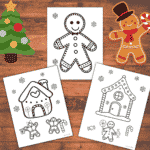 gingerbread man coloring pages free printable