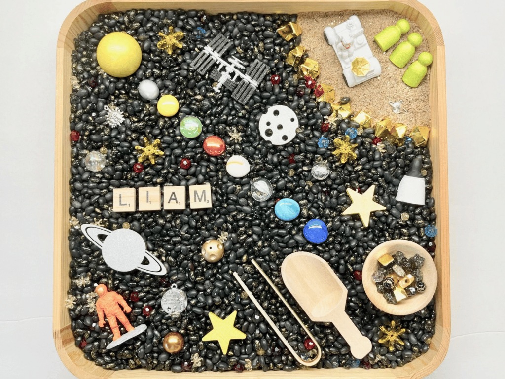 space sensory play kit by Ready Set Sensory