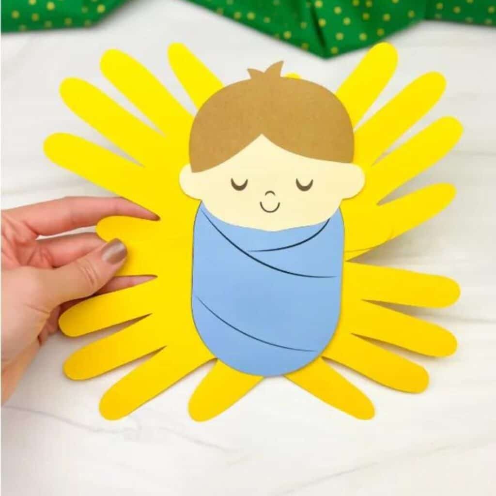 53 Fun Handprint Crafts For Kids [Free Templates] - Simple Everyday Mom