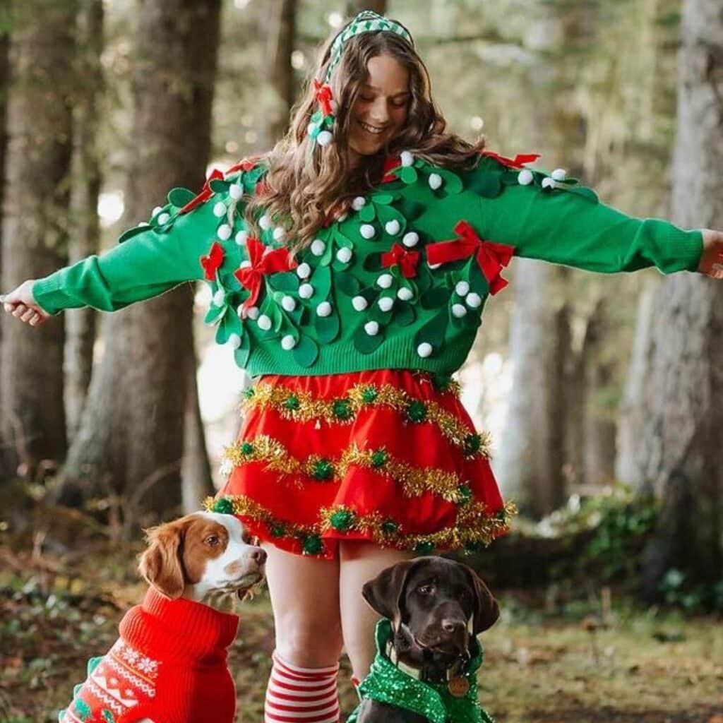 homemade tacky christmas sweaters ideas