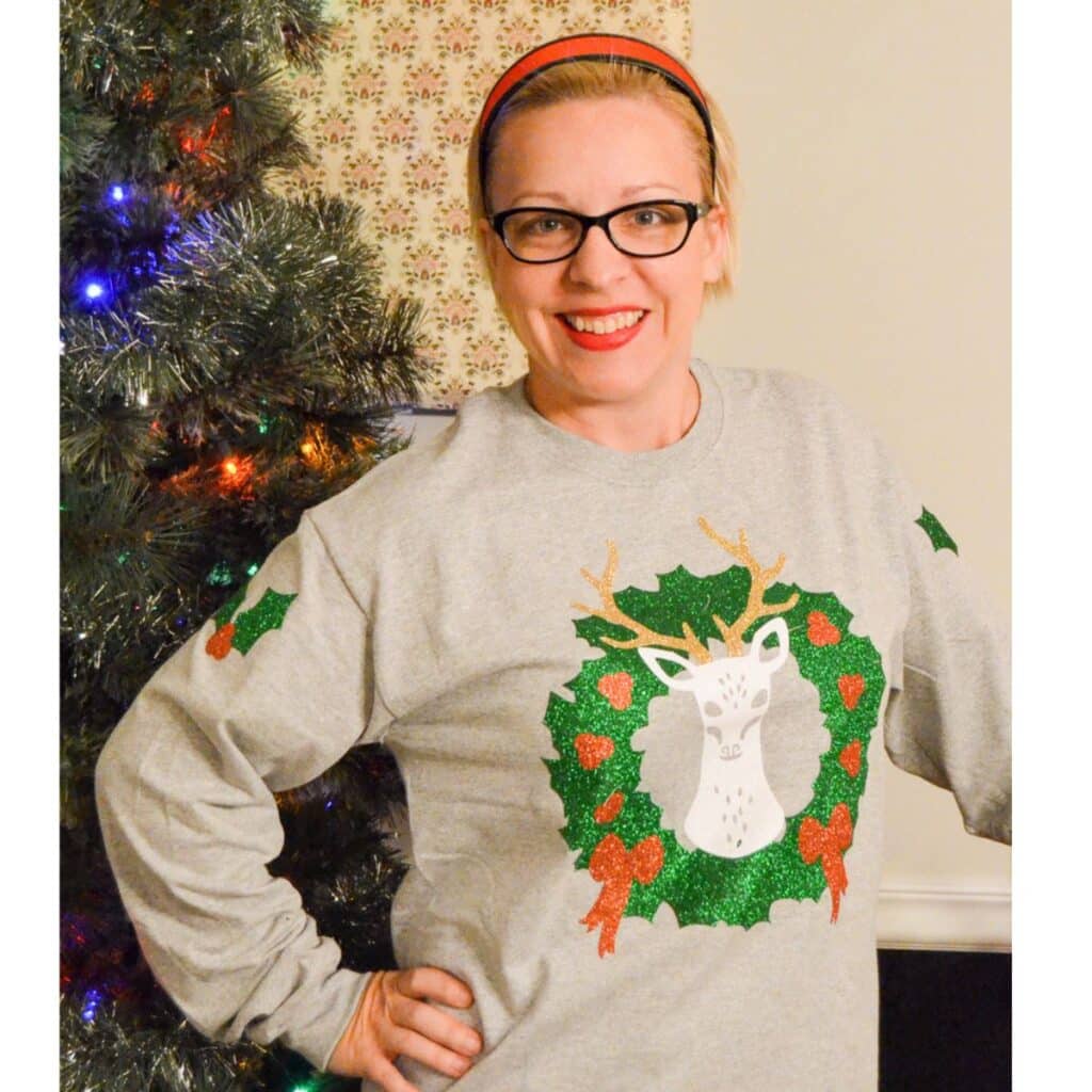 Reindeer ugly sweater on sale diy