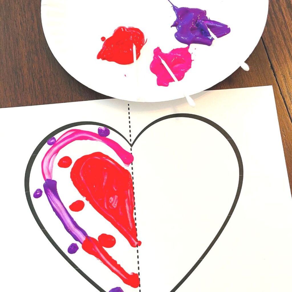 symmetry-heart-painting-with-free-printable