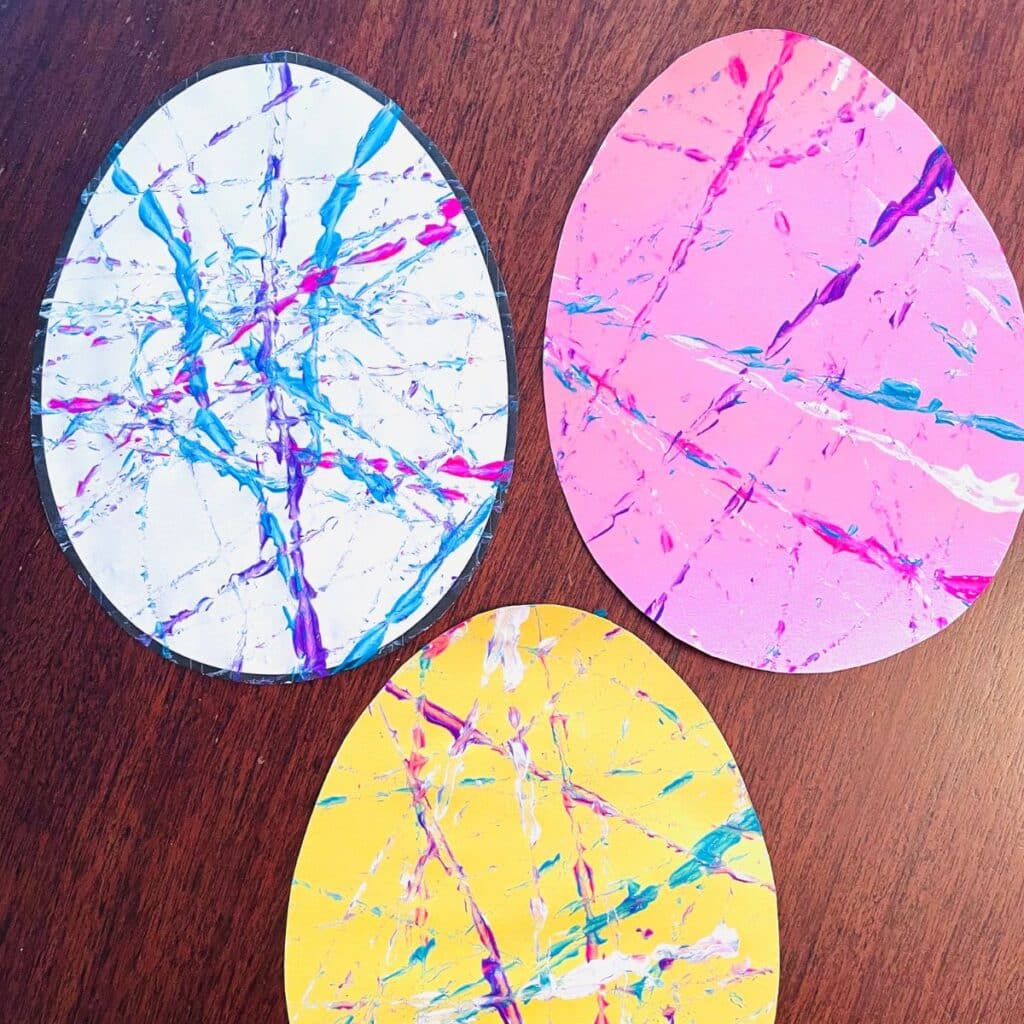 Preschooler Easter Egg Craft