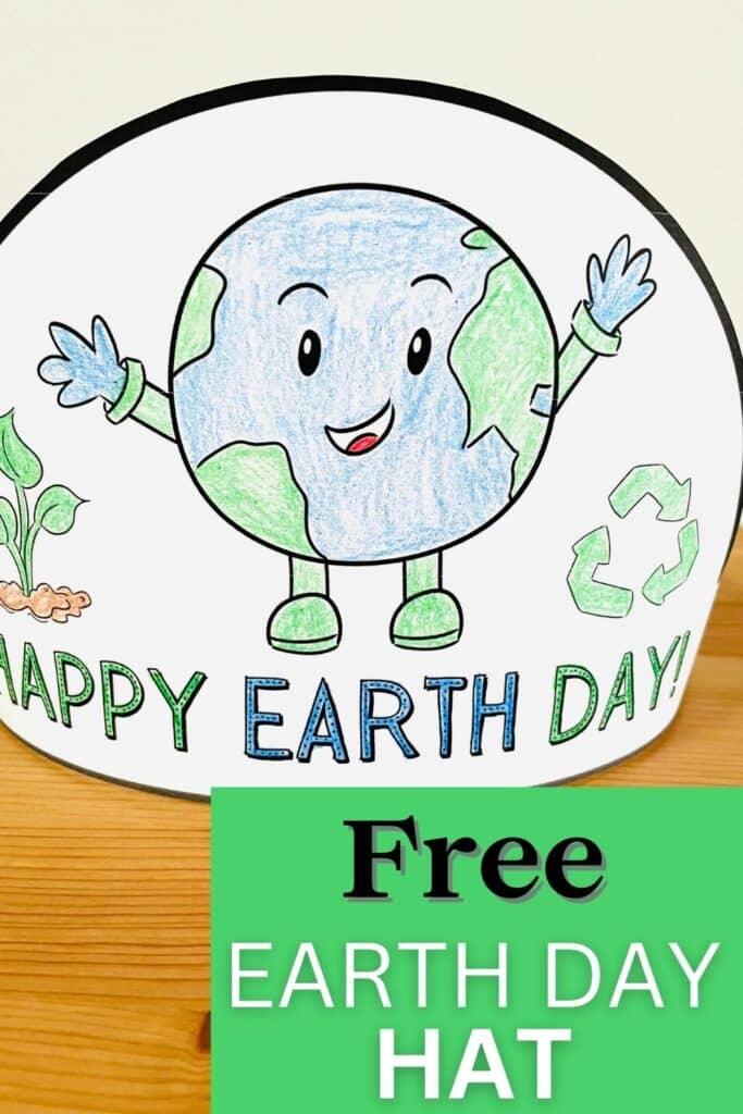 Earth Day Hat [Free Printable Template]