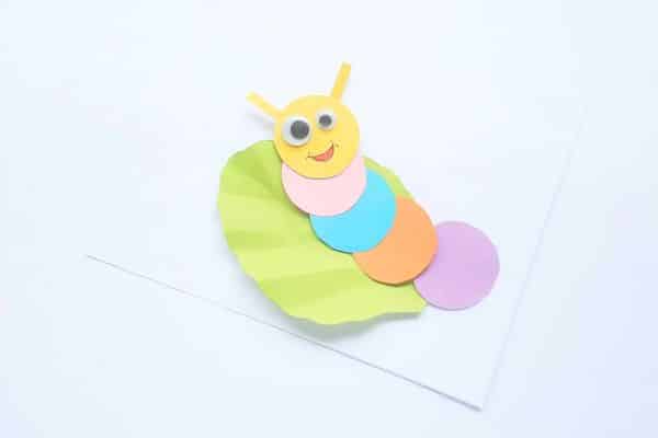 caterpillar paper craft