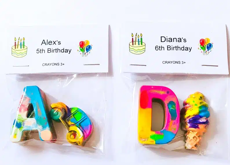 custom crayons for birthdays