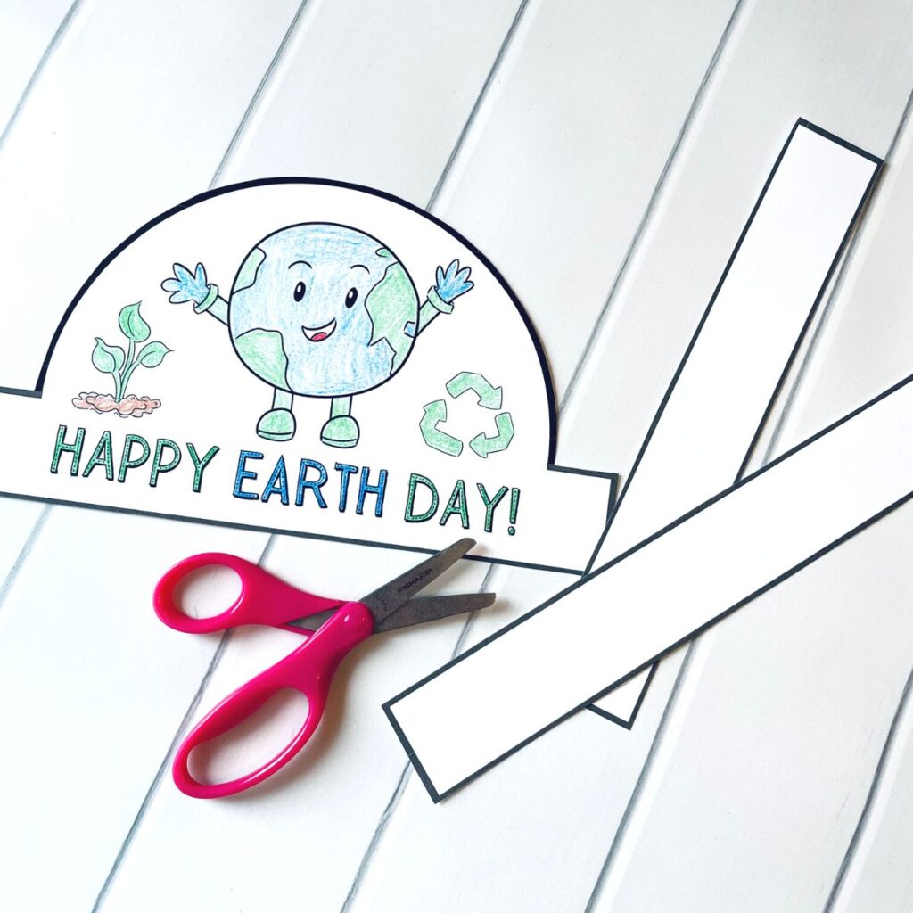 Free Earth Day Hat Printable For Kids Simply Full Of Delight