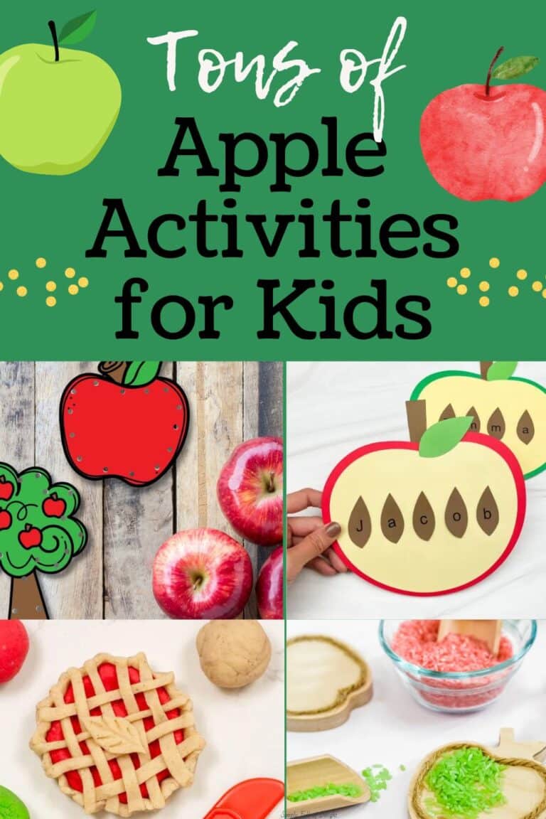 42 Apple Activities for Kids - Amazing fun ideas! - Simply Full of Delight