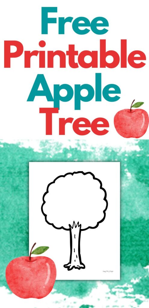 free printable apple tree pdf