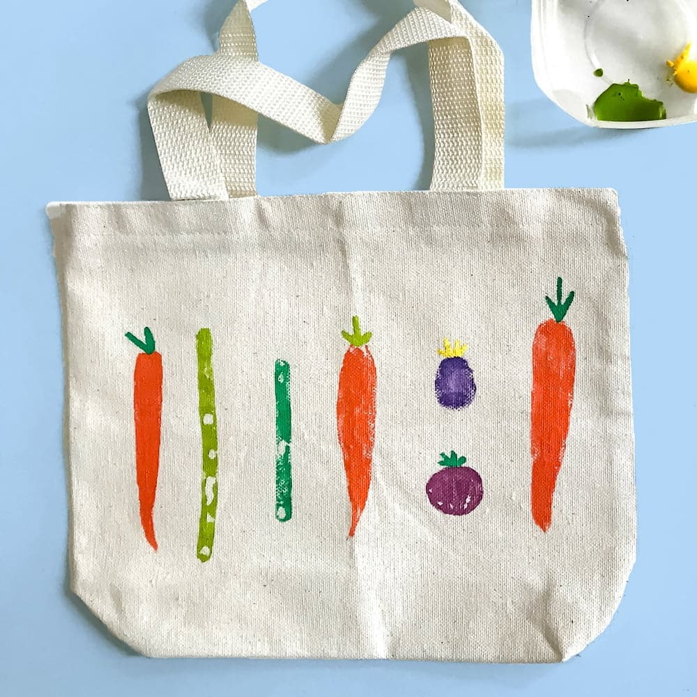 Vegetable Stamped Farmer's Market Tote with this easy tutorial over at Barley & Birch.