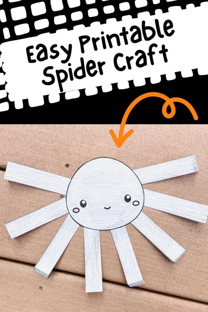 18+ Printable Spider Craft