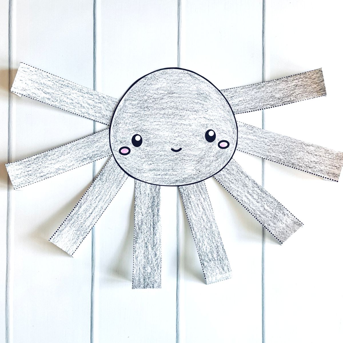 Easy Printable Spider Craft For Preschool (Free!) Simply Full of Delight