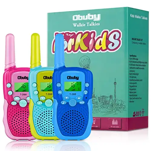 Walkie Talkies for Kids 22 Channels 2 Way Radio Gift