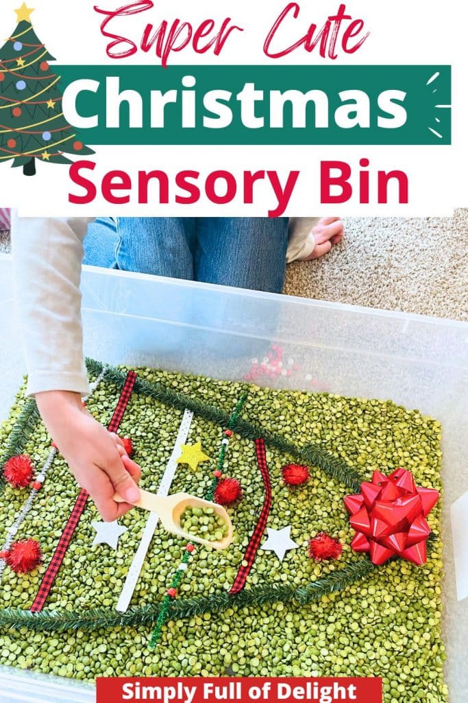 Christmas Sensory Tray 