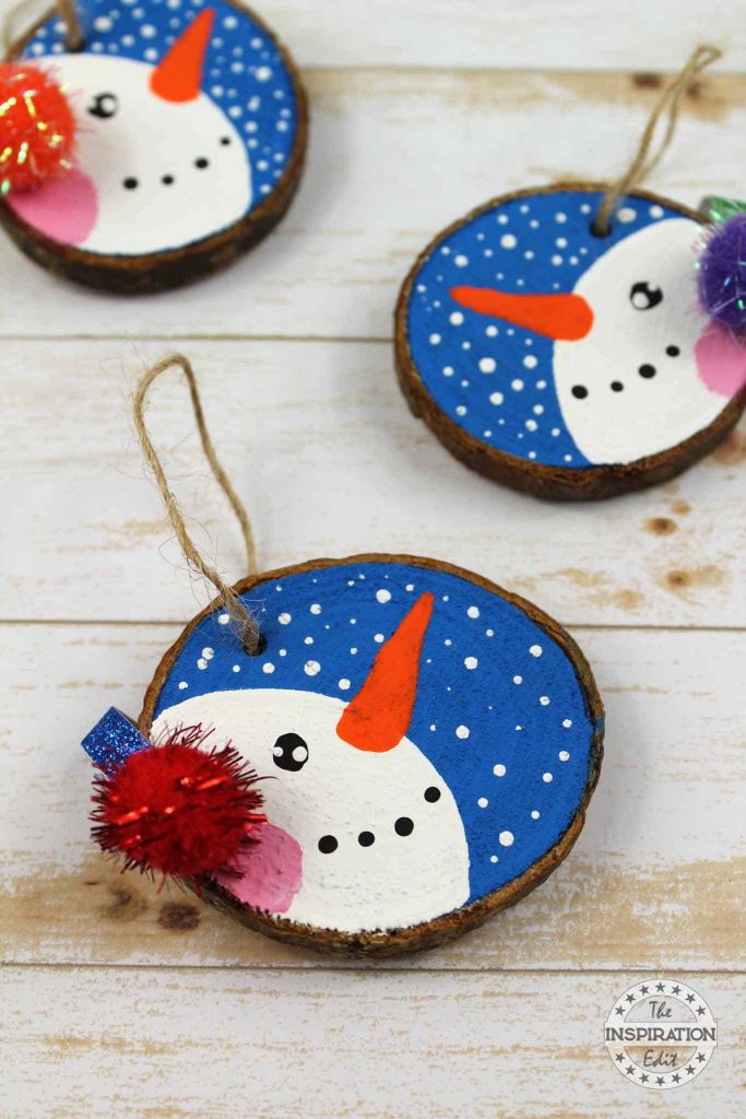 Snowman Christmas Decoration for Kids from The Inspiration Edit.