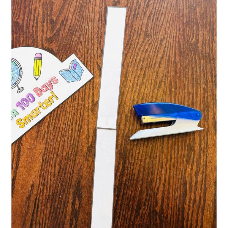 Free Printable 100 Days of School Crown for Kids - Simply Full of Delight