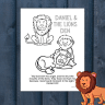 Daniel and the Lions Den Coloring Page (Free Printable) - Simply Full ...