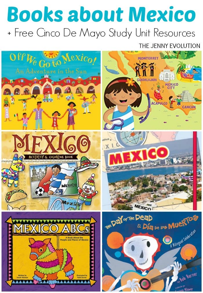 Books about Mexico for Kids from Mommy Evolution.