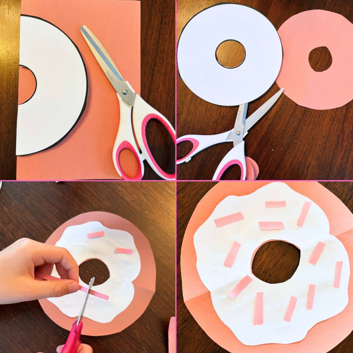Easy Donut Crafts With Free Printable Donut Template Simply Full Of Easy Donut Crafts With Free Printable Donut Template Simply Full Of