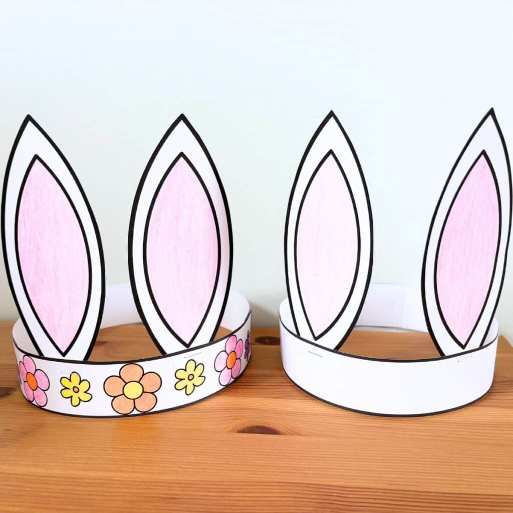 Easter Bunny Ears hat for kids