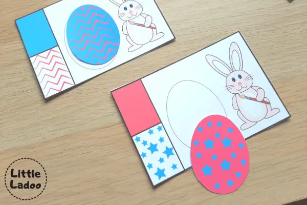 Easter Egg Busy Bag Printable from Little Ladoo