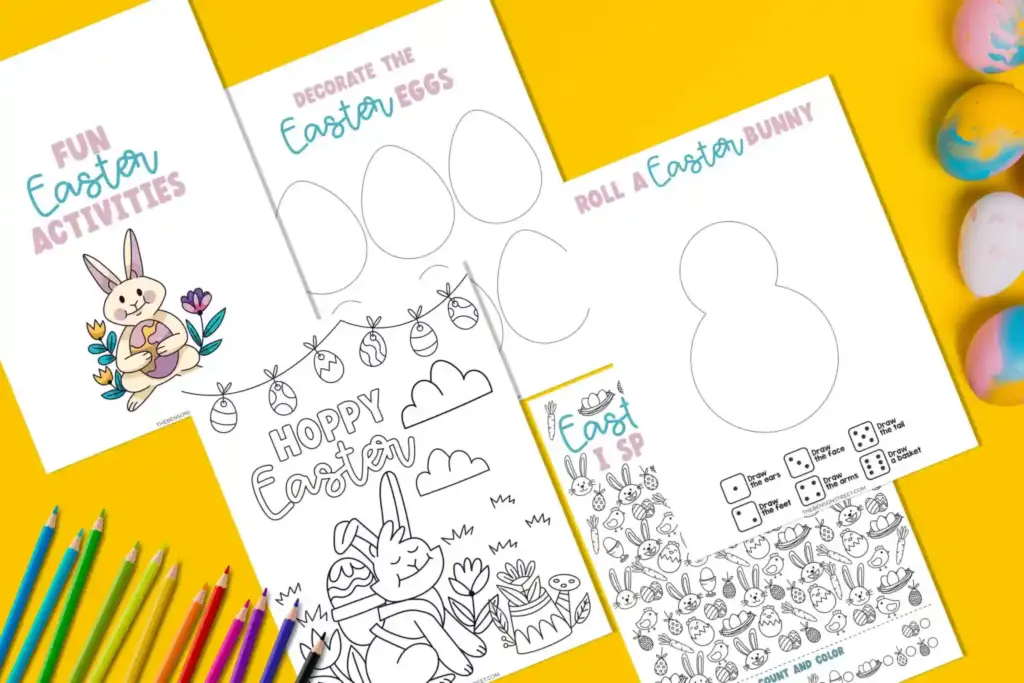 Free Easter Activity Pack is from The Benson Street.