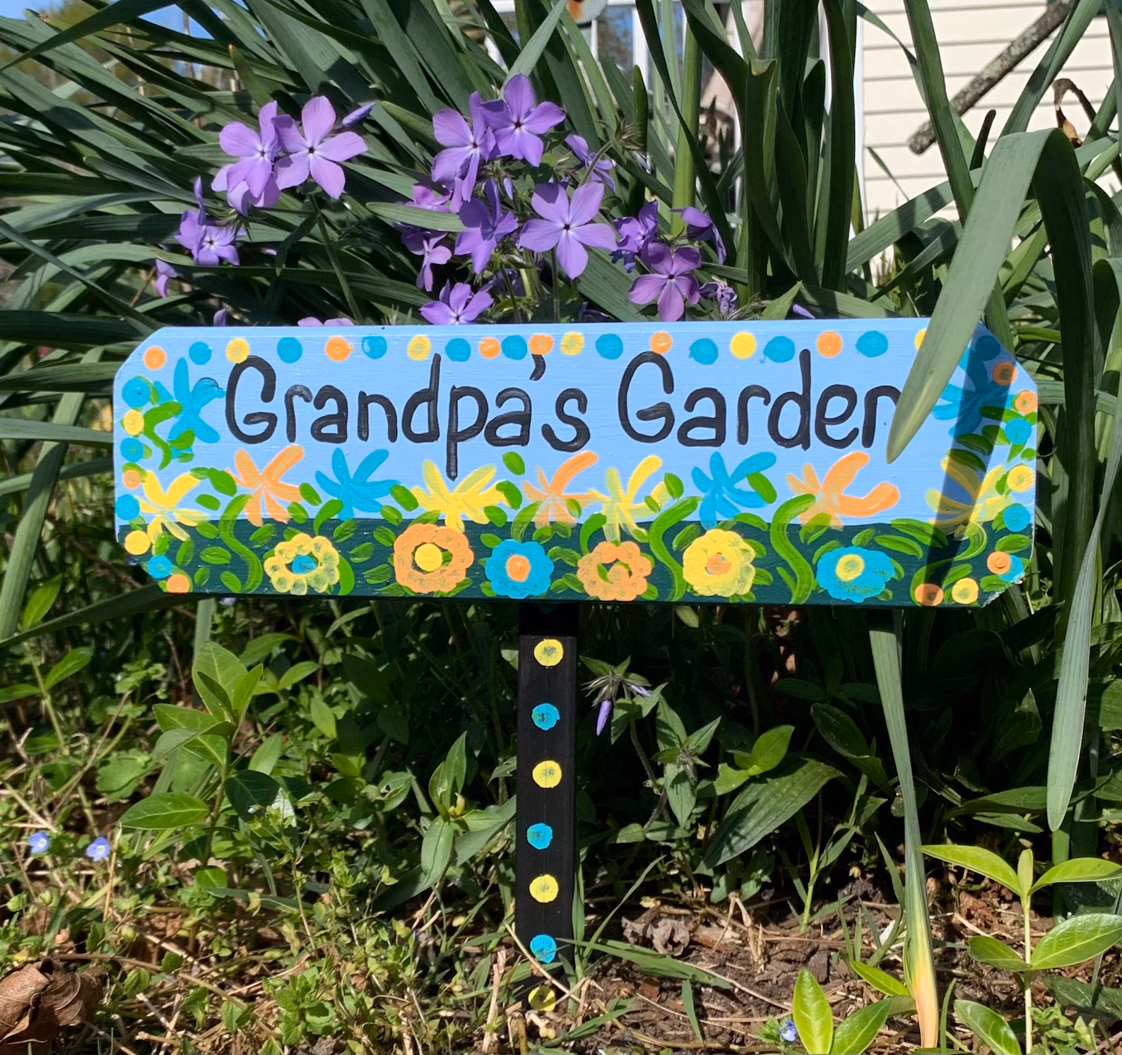 Grandpa's Garden Sign is by Lazy Hound Workshop