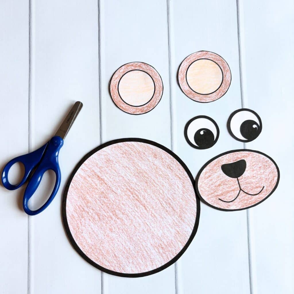 bear template cut out