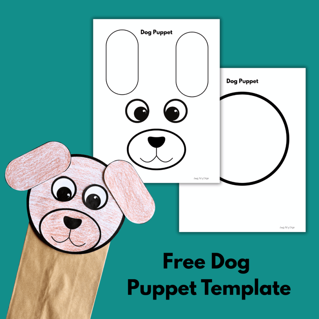 Free Dog Puppet Template