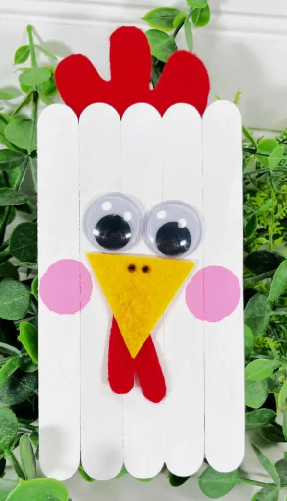 Chicken Craft by Mommy Evolution.