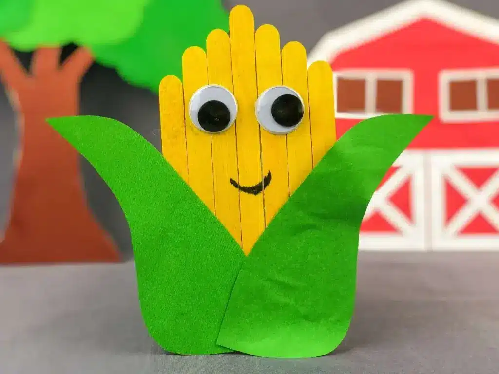 Harvest Sweet Corn Craft by Two Kids and a Coupon.