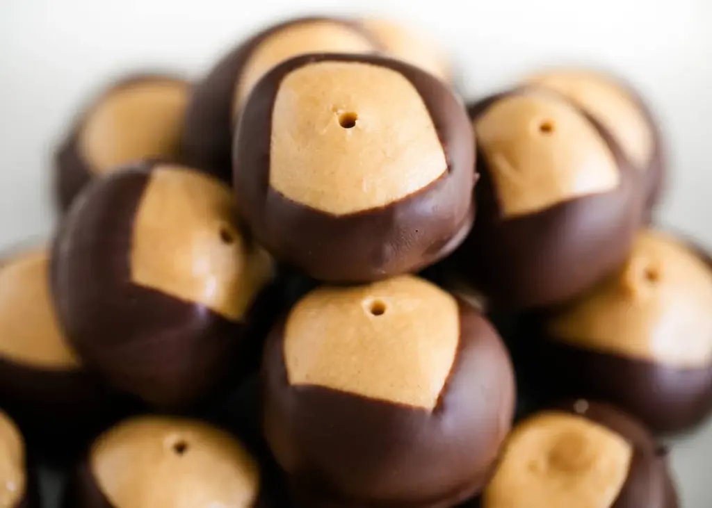 Easy Buckeye Recipe from I Heart Naptime.