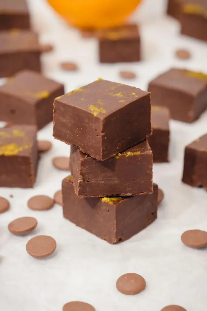 Chocolate Orange Fudge by Sweet Mouth Joy.