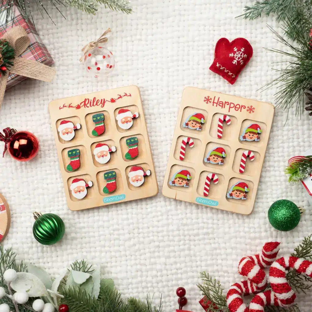 Christmas Tic Tac Toe Game is by Bloom Owl