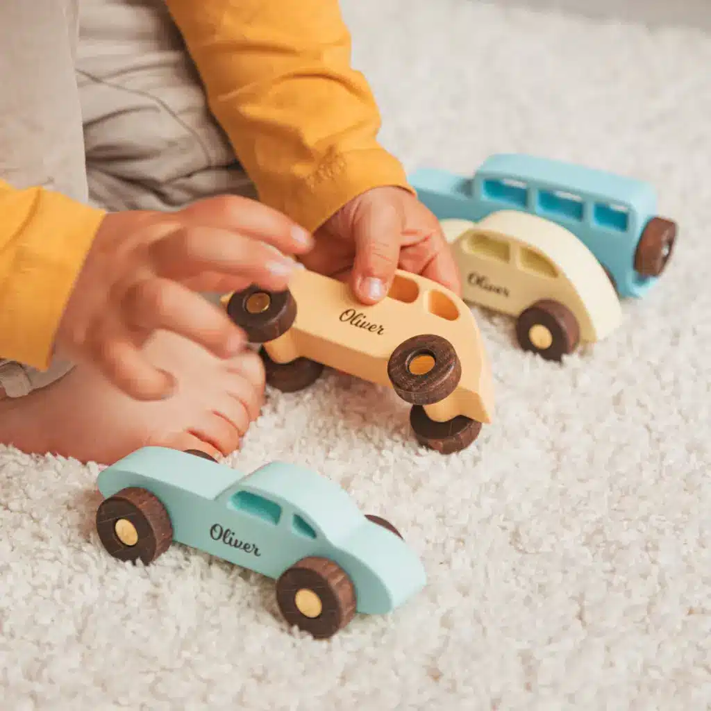 wooden cars by Busy Puzzle