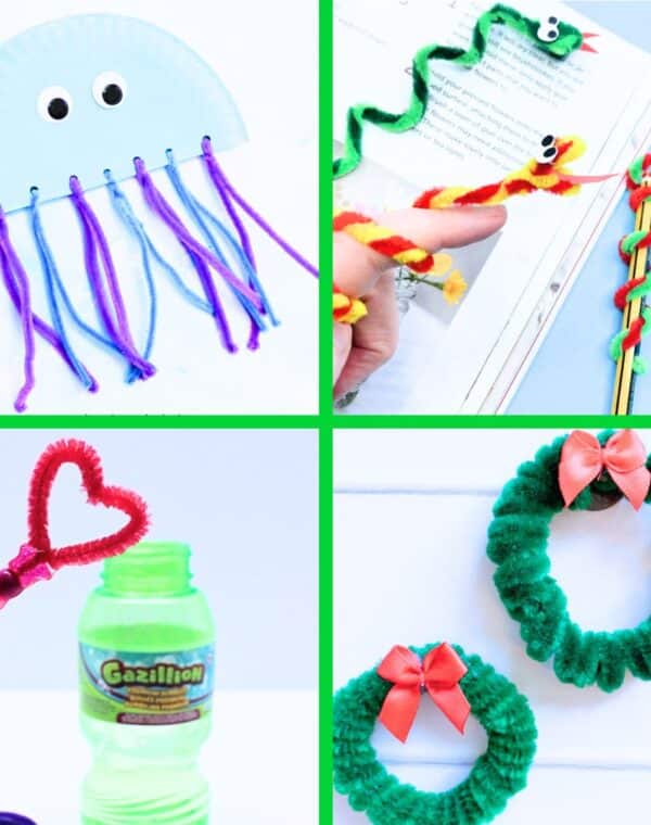 easy Pipe cleaner crafts for kids