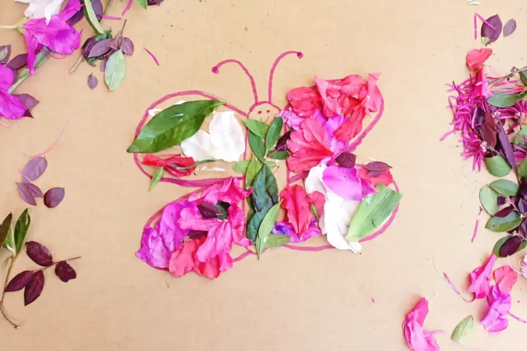 Butterfly Nature Collage by Cultivating Brilliant Minds.
