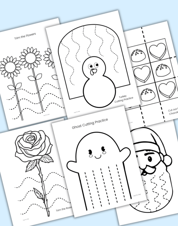 Free Printable Cutting Practice Worksheets